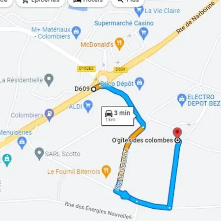 O'gites Des Colombes Apartment